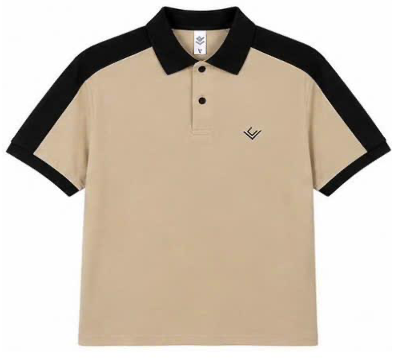 Áo cổ polo phối vai - Ảnh 2